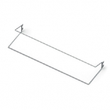 Shoe Rack - 1 Level, L=550, Metallic, 503x208х96 mm