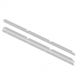 Side Holders, Series 460, White, 415x33,5x8,9 mm