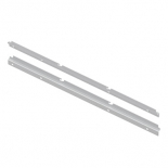 Side Holders, Series 540, White, 500x33,5x8,9 mm