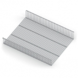 Wire Basket-shelf, Series 460, L=550, Metallic, 550x437x95 mm